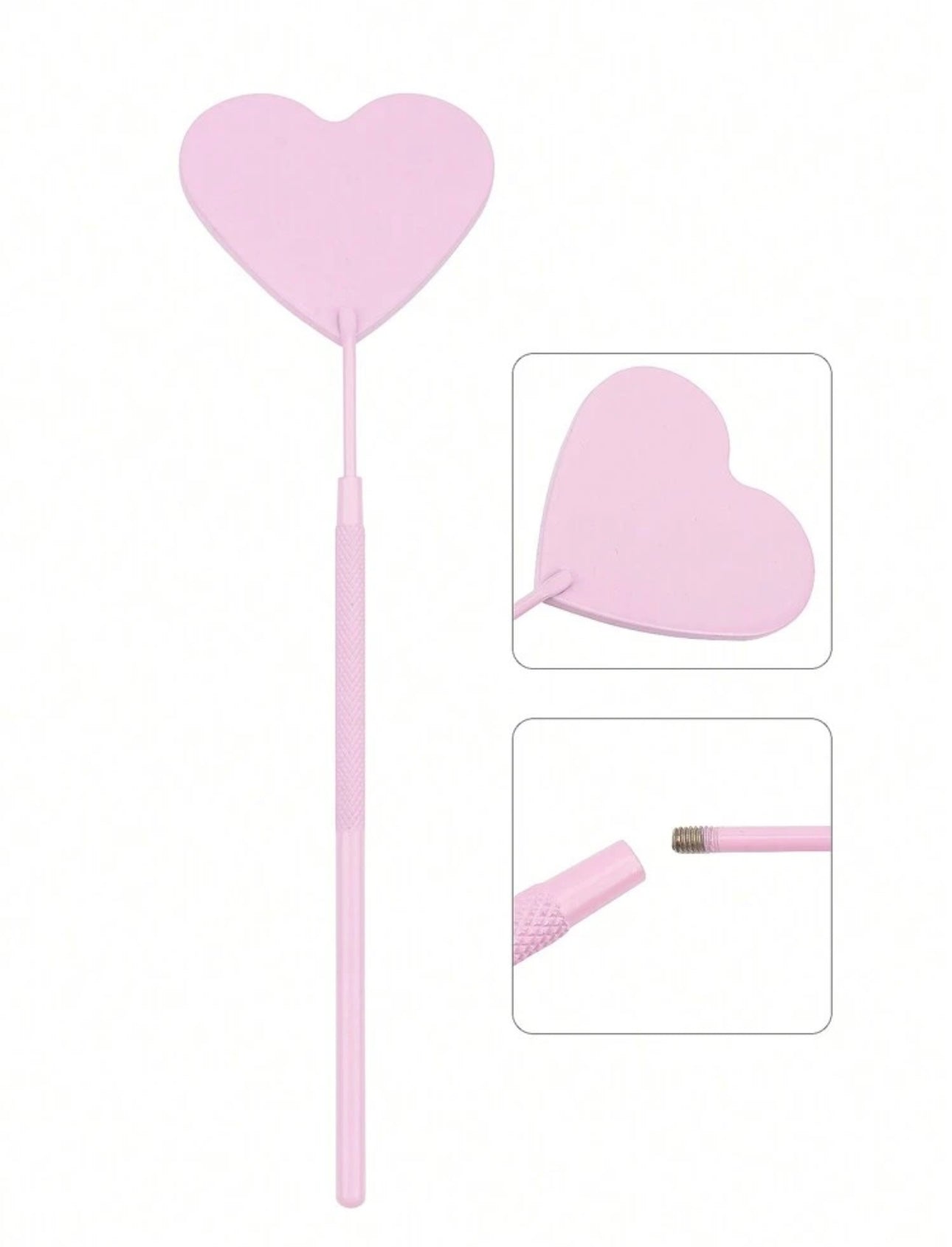 Stainless Steel Heart Shaped Mirror