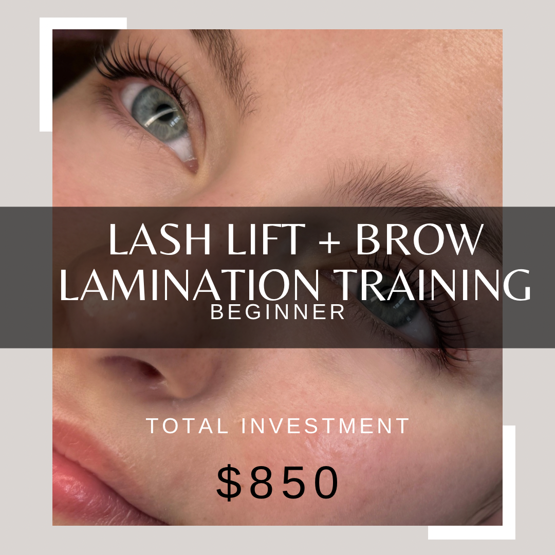Lash Lift +Brow Lamination Beginner Training