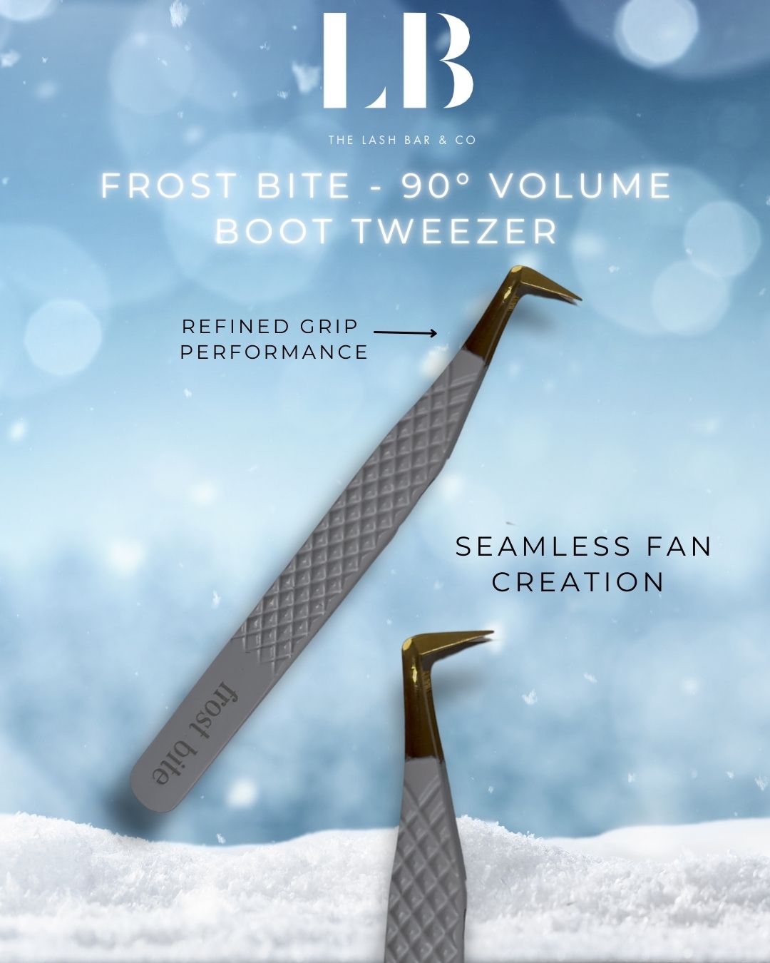 Frost Bite — 90° Boot Volume Tweezer