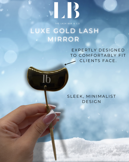 LUX Gold Lash Mirror
